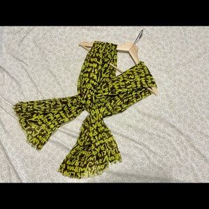 Lime Green Stylish Scarf